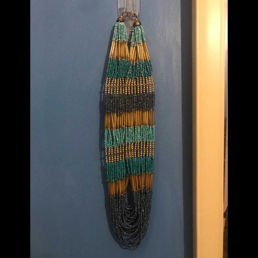 2 beaded necklaces